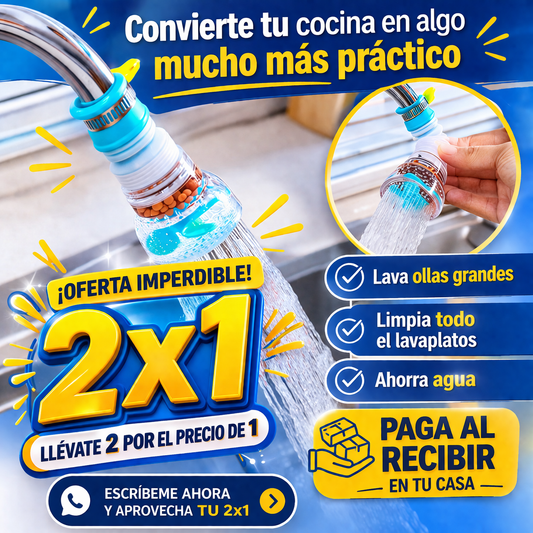 Filtro agua pura 360°
